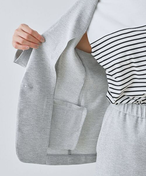 INDIVI / インディヴィ テーラードジャケット | 【通勤スーツ】ドライタッチテーラードジャケット | 詳細22
