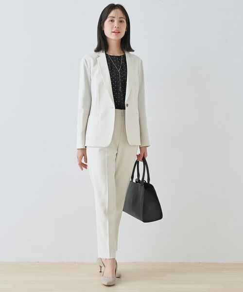 INDIVI / インディヴィ テーラードジャケット | 【通勤スーツ】ドライタッチテーラードジャケット | 詳細3