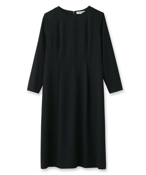 INDIVI / インディヴィ ミニ丈・ひざ丈ワンピース | 【セレモニーにおすすめ】スタイルアップウエスト切り替えワンピース | 詳細1