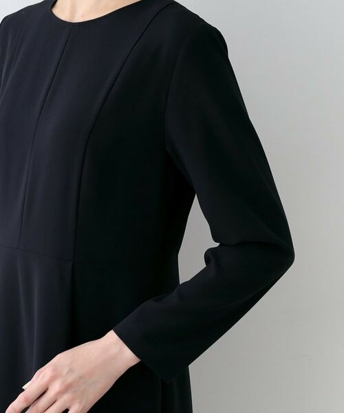 INDIVI / インディヴィ ミニ丈・ひざ丈ワンピース | 【セレモニーにおすすめ】スタイルアップウエスト切り替えワンピース | 詳細15