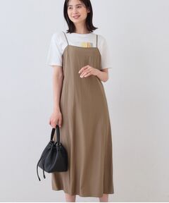 INDIVI / インディヴィ ロング・マキシ丈ワンピース | ワッシャーキャミワンピース