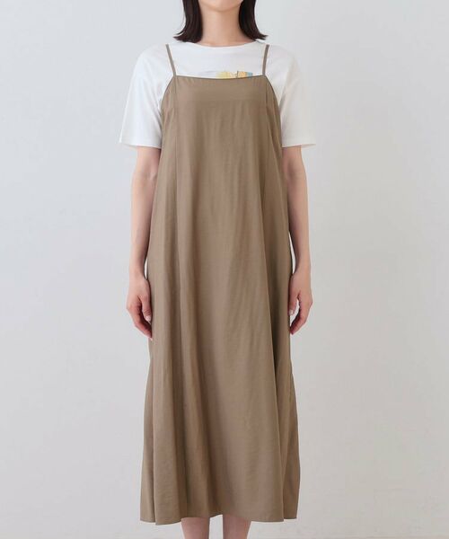 INDIVI / インディヴィ ロング・マキシ丈ワンピース | ワッシャーキャミワンピース | 詳細10
