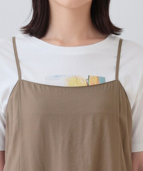 INDIVI / インディヴィ ロング・マキシ丈ワンピース | ワッシャーキャミワンピース | 詳細13