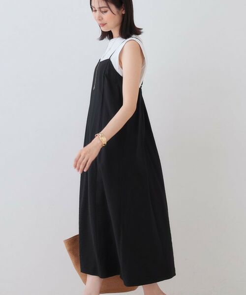 INDIVI / インディヴィ ロング・マキシ丈ワンピース | ワッシャーキャミワンピース | 詳細2
