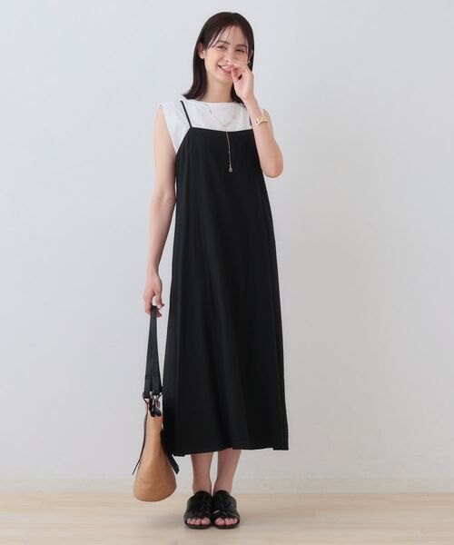 INDIVI / インディヴィ ロング・マキシ丈ワンピース | ワッシャーキャミワンピース | 詳細4