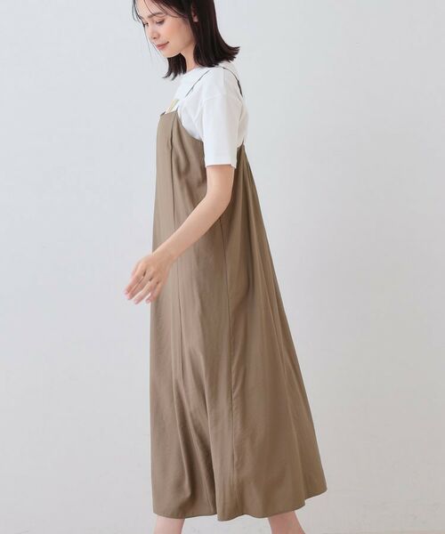 INDIVI / インディヴィ ロング・マキシ丈ワンピース | ワッシャーキャミワンピース | 詳細6