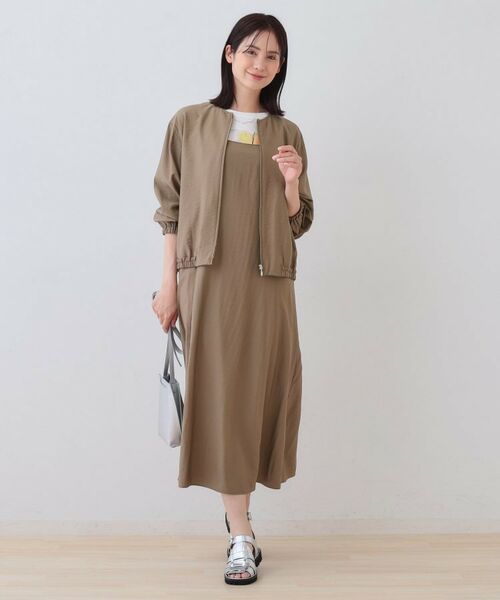 INDIVI / インディヴィ ロング・マキシ丈ワンピース | ワッシャーキャミワンピース | 詳細8