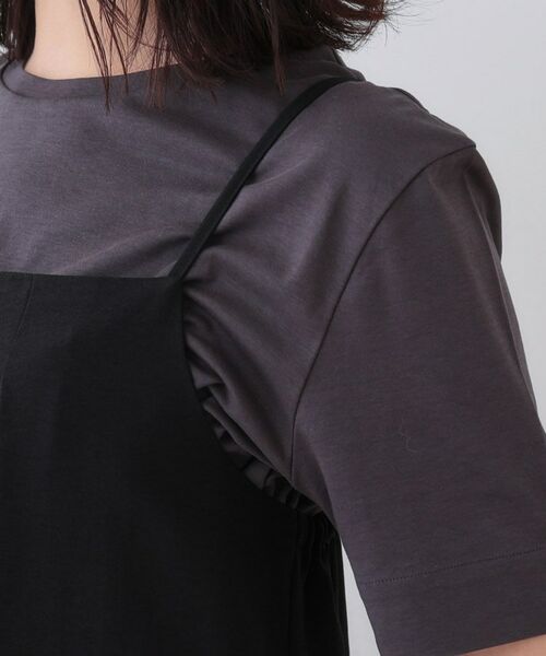 INDIVI / インディヴィ ロング・マキシ丈ワンピース | タックキャミワンピース | 詳細14