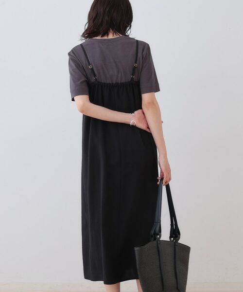 INDIVI / インディヴィ ロング・マキシ丈ワンピース | タックキャミワンピース | 詳細7