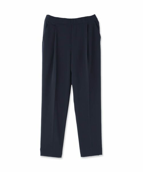 INDIVI / インディヴィ パンツ | 【洗える／UVケア】ストレッチ タックテーパードパンツ | 詳細1