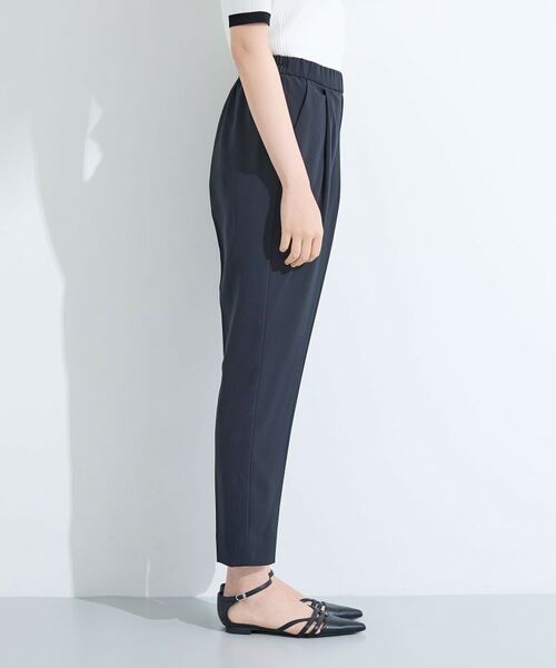 INDIVI / インディヴィ パンツ | 【洗える／UVケア】ストレッチ タックテーパードパンツ | 詳細15