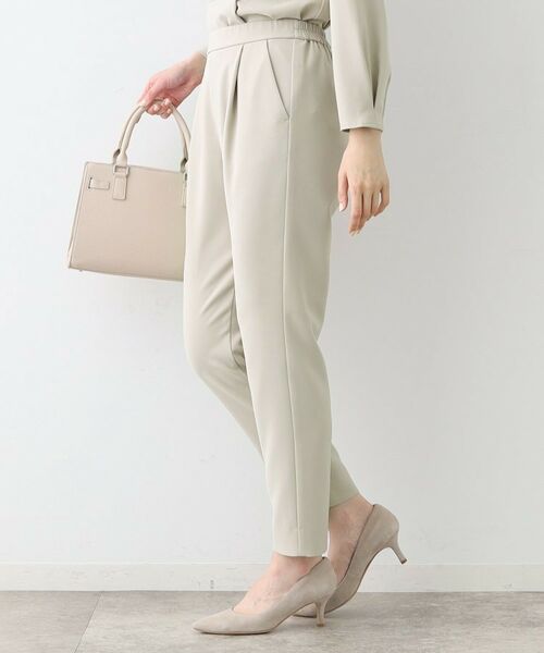 INDIVI / インディヴィ パンツ | 【洗える/SETUP可能】テーパードパンツ | 詳細6