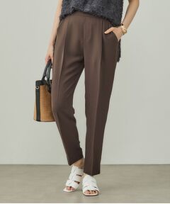 INDIVI / インディヴィ パンツ | 【洗える／UVケア】テーパードパンツ