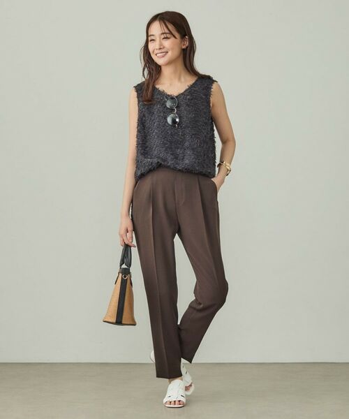 INDIVI / インディヴィ パンツ | 【洗える/UVケア】テーパードパンツ | 詳細12