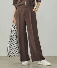 INDIVI / インディヴィ パンツ | 【洗える／UVケア】ワイドパンツ