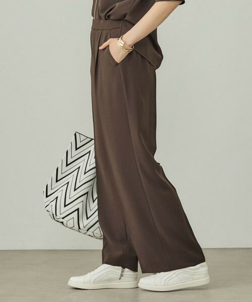 INDIVI / インディヴィ パンツ | 【洗える/UVケア】ワイドパンツ | 詳細2