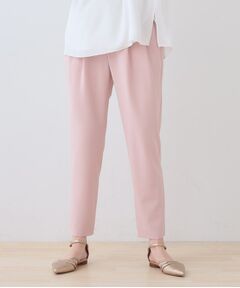 INDIVI / インディヴィ パンツ | 【洗える／ストレッチ】タックテーパードパンツ