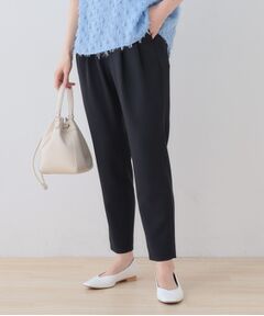 INDIVI / インディヴィ パンツ | 【洗える／ストレッチ】タックテーパードパンツ