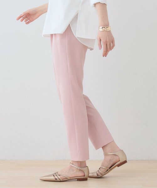 INDIVI / インディヴィ パンツ | 【洗える／ストレッチ】タックテーパードパンツ | 詳細10