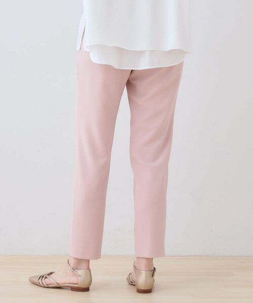 INDIVI / インディヴィ パンツ | 【洗える／ストレッチ】タックテーパードパンツ | 詳細11