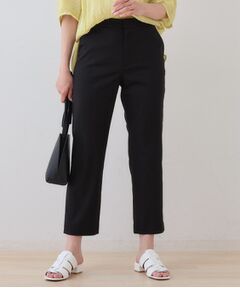 INDIVI / インディヴィ ショート・ハーフ・半端丈パンツ | ストレッチストレートパンツ