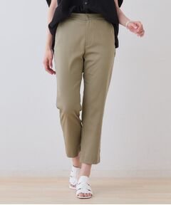 INDIVI / インディヴィ ショート・ハーフ・半端丈パンツ | ストレッチストレートパンツ