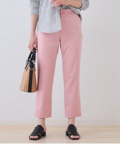 INDIVI / インディヴィ ショート・ハーフ・半端丈パンツ | ストレッチストレートパンツ