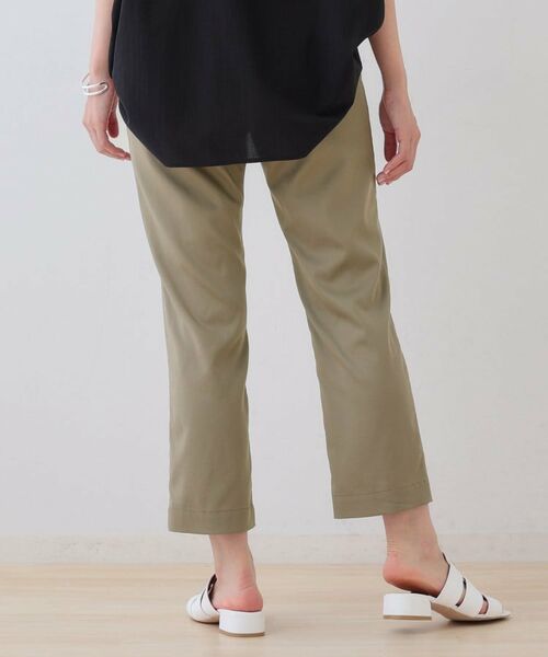 INDIVI / インディヴィ ショート・ハーフ・半端丈パンツ | ストレッチストレートパンツ | 詳細11
