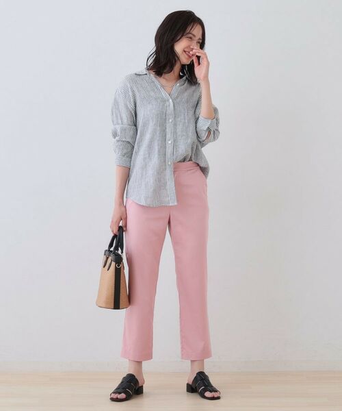 INDIVI / インディヴィ ショート・ハーフ・半端丈パンツ | ストレッチストレートパンツ | 詳細16