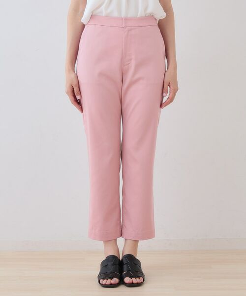 INDIVI / インディヴィ ショート・ハーフ・半端丈パンツ | ストレッチストレートパンツ | 詳細18