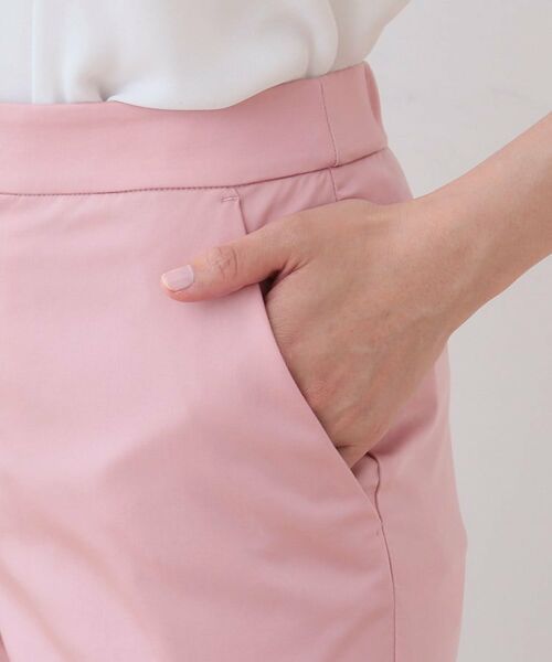 INDIVI / インディヴィ ショート・ハーフ・半端丈パンツ | ストレッチストレートパンツ | 詳細22