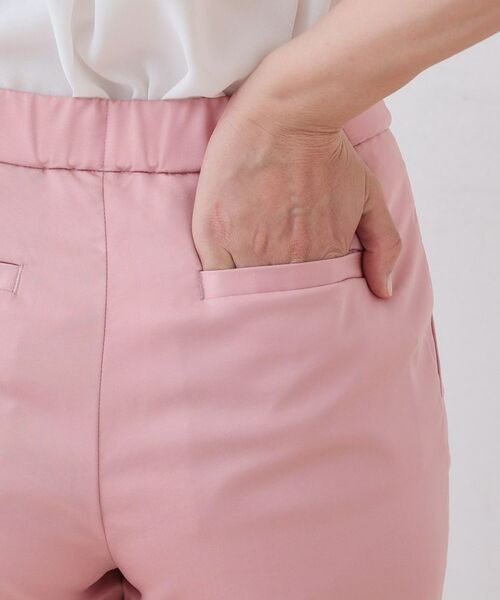 INDIVI / インディヴィ ショート・ハーフ・半端丈パンツ | ストレッチストレートパンツ | 詳細24