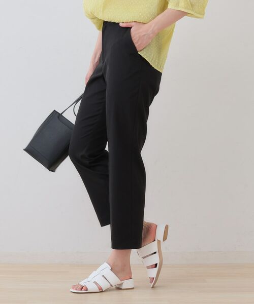 INDIVI / インディヴィ ショート・ハーフ・半端丈パンツ | ストレッチストレートパンツ | 詳細6