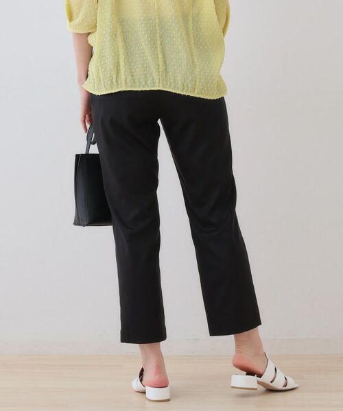 INDIVI / インディヴィ ショート・ハーフ・半端丈パンツ | ストレッチストレートパンツ | 詳細7