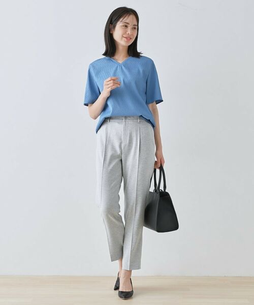 INDIVI / インディヴィ パンツ | 【通勤スーツ】ドライタッチテーパードパンツ | 詳細11