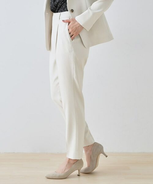 INDIVI / インディヴィ パンツ | 【通勤スーツ】ドライタッチテーパードパンツ | 詳細2