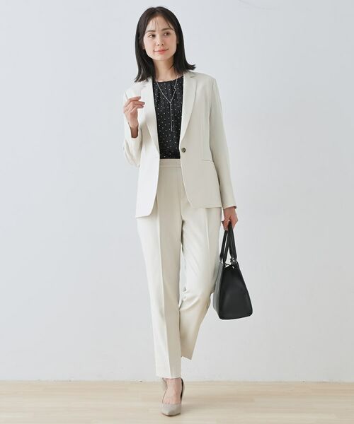 INDIVI / インディヴィ パンツ | 【通勤スーツ】ドライタッチテーパードパンツ | 詳細4