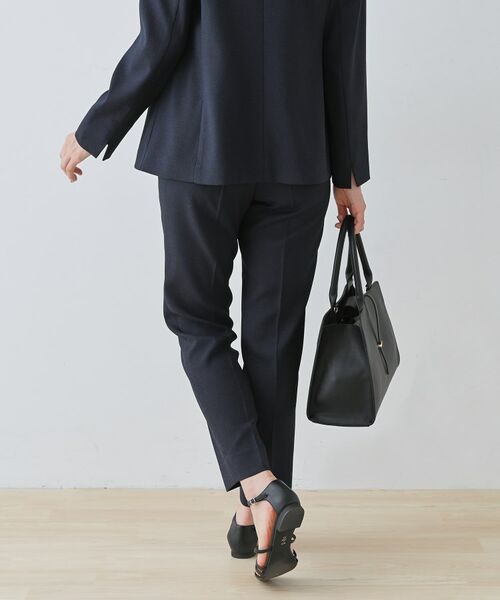 INDIVI / インディヴィ パンツ | 【通勤スーツ】ドライタッチテーパードパンツ | 詳細7
