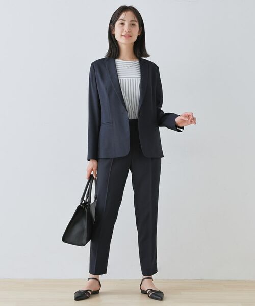 INDIVI / インディヴィ パンツ | 【通勤スーツ】ドライタッチテーパードパンツ | 詳細8