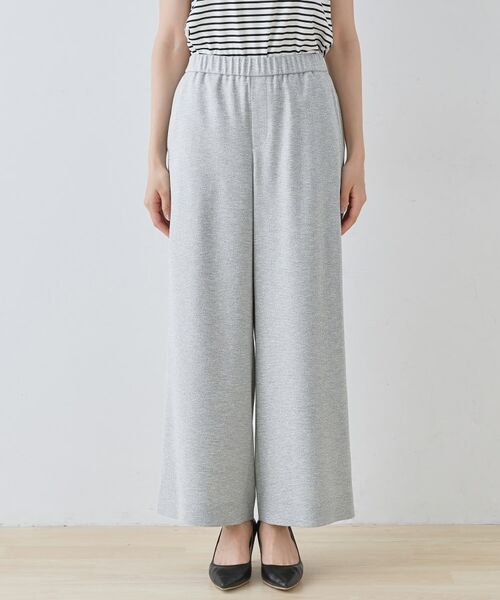 INDIVI / インディヴィ パンツ | 【通勤スーツ】ドライタッチワイドパンツ | 詳細14