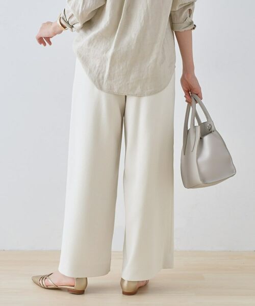 INDIVI / インディヴィ パンツ | 【通勤スーツ】ドライタッチワイドパンツ | 詳細2