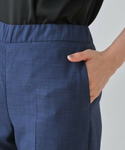 INDIVI / インディヴィ パンツ | 【きれいめ/ウエストゴム】ストレートラインパンツ | 詳細15