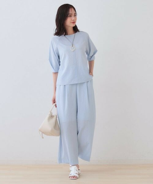 INDIVI / インディヴィ パンツ | 【SETUP可能/涼しい】リラックスパンツ | 詳細12