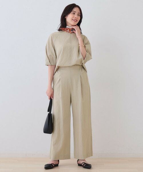 INDIVI / インディヴィ パンツ | 【SETUP可能/涼しい】リラックスパンツ | 詳細8