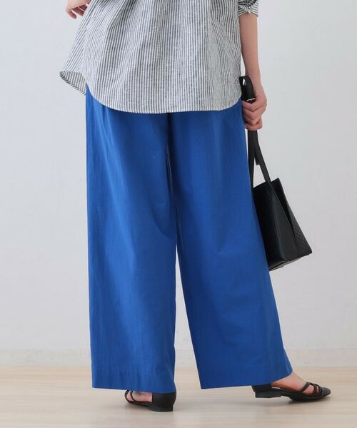 INDIVI / インディヴィ パンツ | 【SETUP可能/涼しい】コットンワイドパンツ | 詳細11