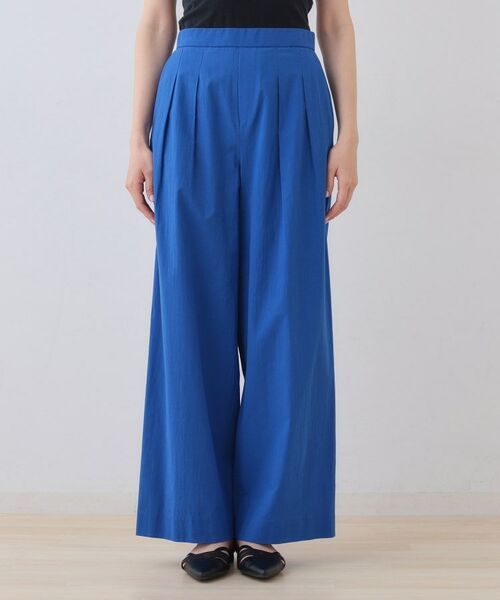 INDIVI / インディヴィ パンツ | 【SETUP可能/涼しい】コットンワイドパンツ | 詳細14