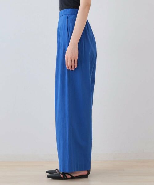 INDIVI / インディヴィ パンツ | 【SETUP可能/涼しい】コットンワイドパンツ | 詳細15