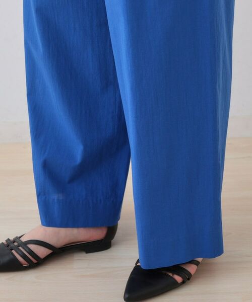INDIVI / インディヴィ パンツ | 【SETUP可能/涼しい】コットンワイドパンツ | 詳細20