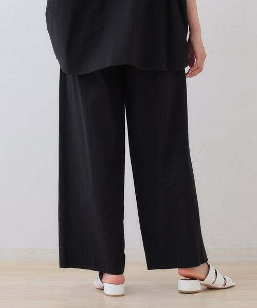 INDIVI / インディヴィ パンツ | 【SETUP可能/涼しい】コットンワイドパンツ | 詳細3