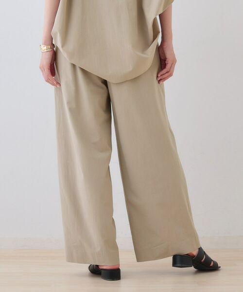 INDIVI / インディヴィ パンツ | 【SETUP可能/涼しい】コットンワイドパンツ | 詳細7